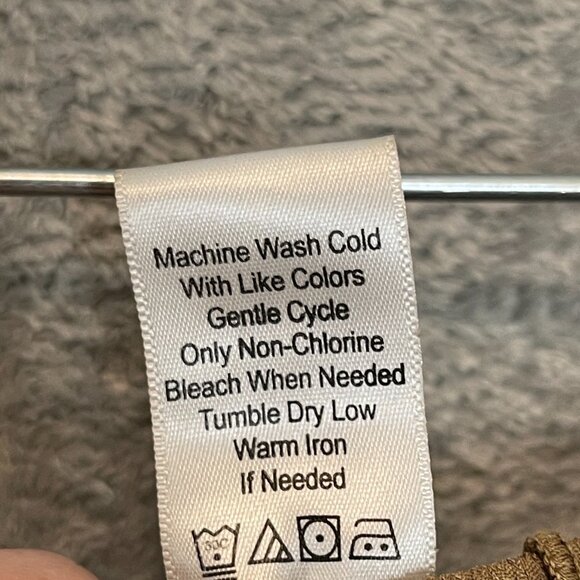 Coldwater Creek Women Ruffle Flounce Goblincore Lagenlook Pull On Maxi Skirt PS - Picture 8 of 8